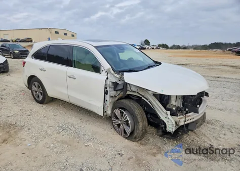 2020 Acura Mdx z USA, uszkodzony, nr VIN 5J8YD3H35LL011832